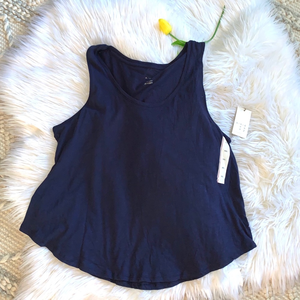 A New Day Navy Tank XXL